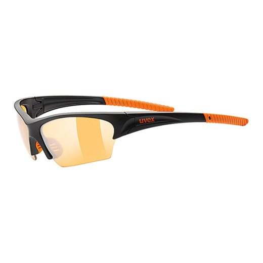 Okulary UVEX sunsation black z szybami litemirror orange