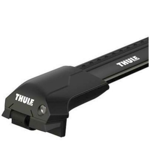 Kompletny bagażnik bazowy THULE Edge z belkami aluminiowymi WingBar Edge kolor czarny (7204+721X20)