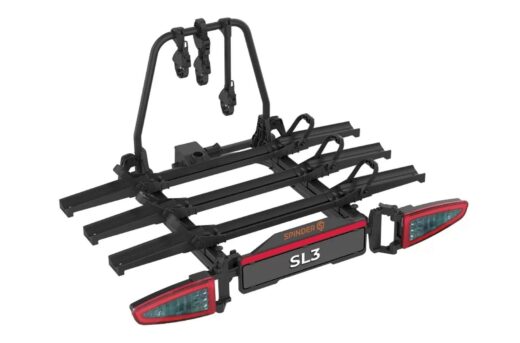 Bagażnik platforma rowerowa na hak SPINDER SL3 | wysuwany i składany
